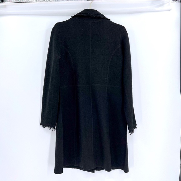 Karl Lagerfeld  Peacoat Black Pointed Collar Size S/P - Picture 7 of 13